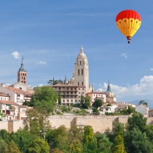 Paseo en globo por Segovia