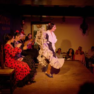 Espectáculo flamenco en el Tablao La Quimera