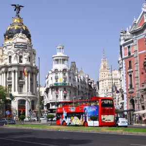 Autobús turístico de Madrid para familias